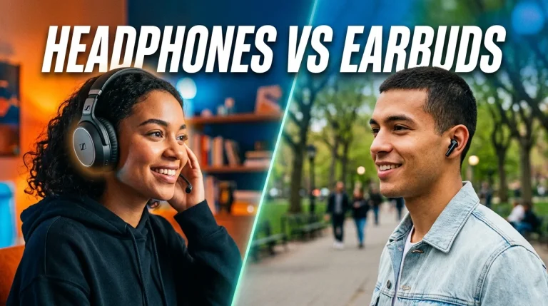 headphones vs earbuds​